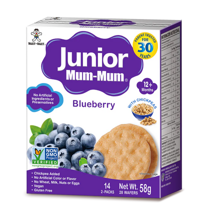 Galletas Baby MumMum Junior Arándanos