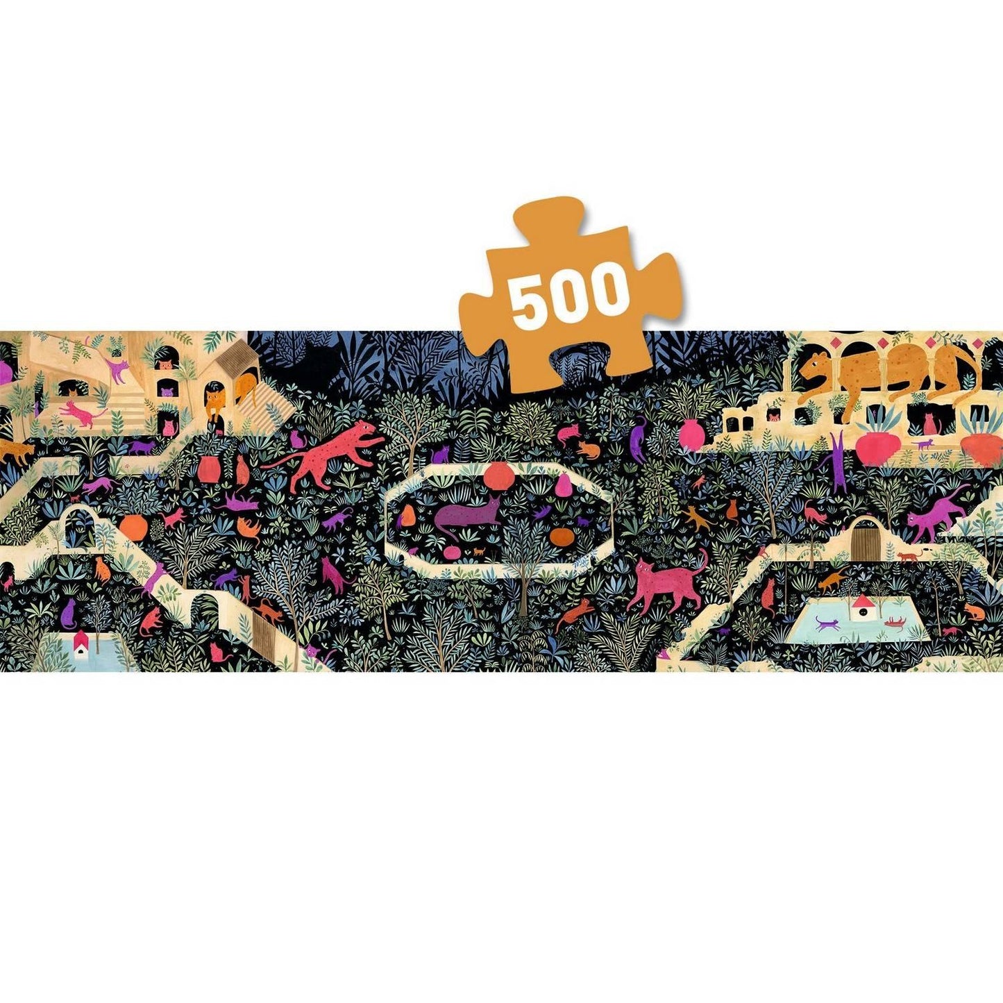 Puzzle El reino de los gatos 500 pcs