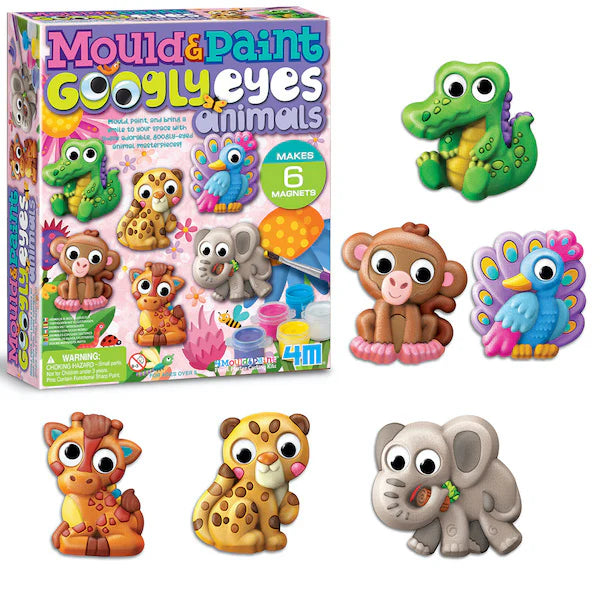 Moldea y Pinta Googly Ojitos