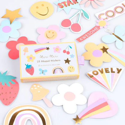 Stickers en cajita Iconos felices