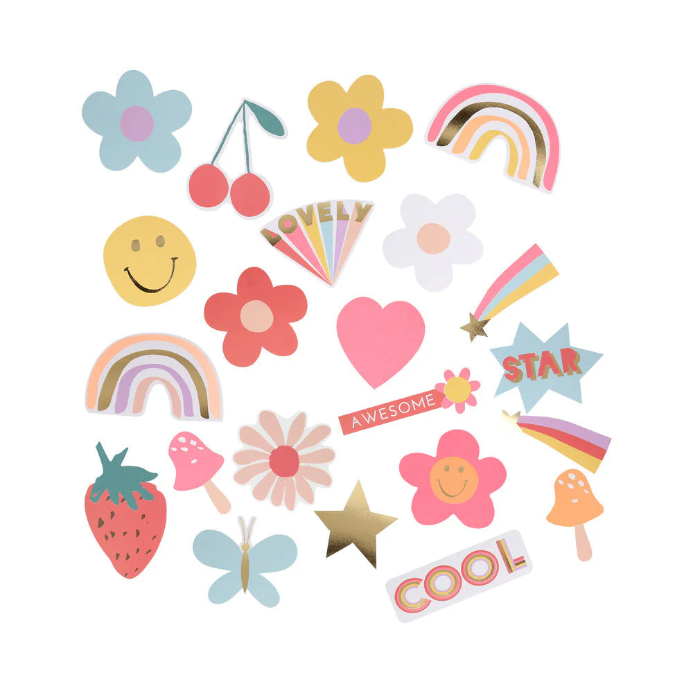 Stickers en cajita Iconos felices