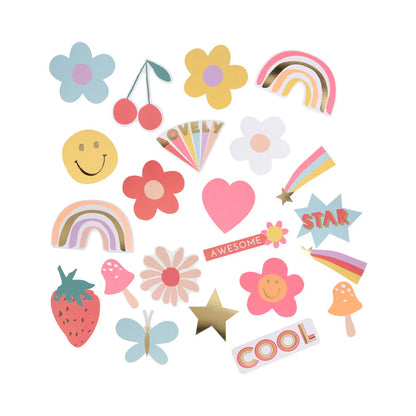 Stickers en cajita Iconos felices