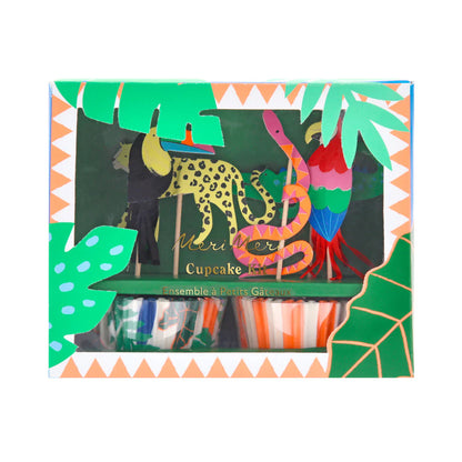 Kit para cupcakes Jungla