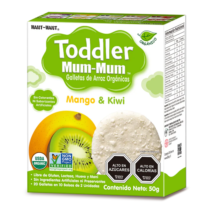 Galletas Toddler Mum-Mum Mango & Kiwi 50 g