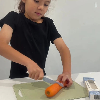 Cuchillo Seguro para Niños Matcha Latte
