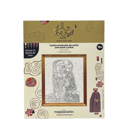Cuadro Enmarcado para armar y pintar Gustav Klimt