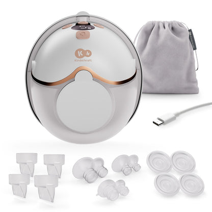 Extractor de leche materna inalámbrico Mamaflow Single Dorado
