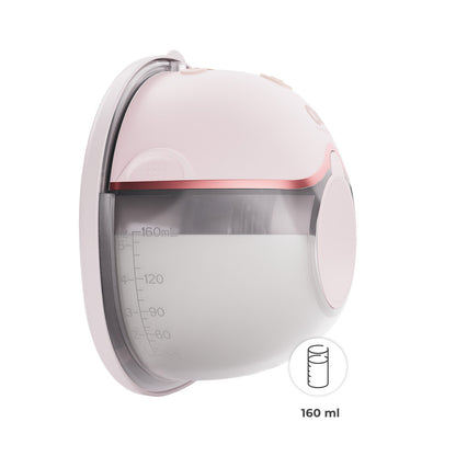 Extractor de leche materna inalámbrico Mamaflow Single Rosa