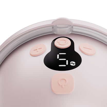 Extractor de leche materna inalámbrico Mamaflow Single Rosa