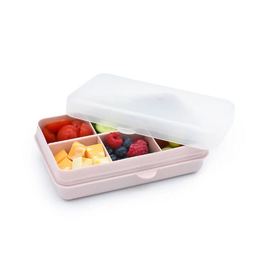 Caja Contenedora Snacks Min Rosa