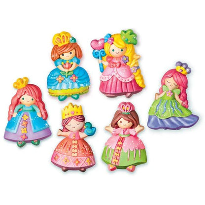 Moldea y Pinta Princesas