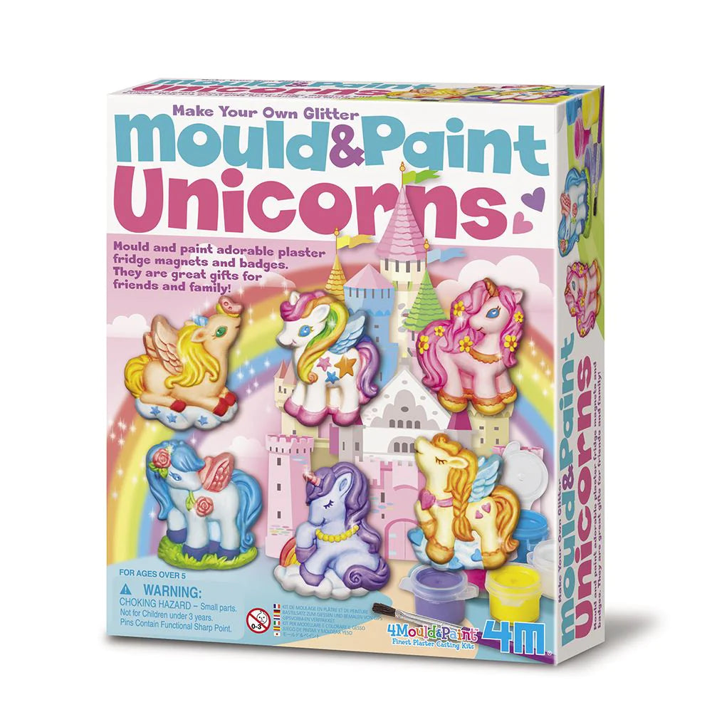 Moldea y Pinta Unicornios