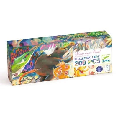 Puzzle Banda musical del bosque 200 pcs