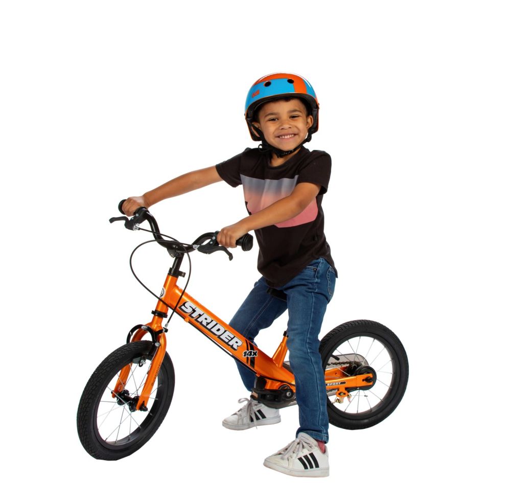 Bicicleta Strider Aro 14X Freno Manual Naranja