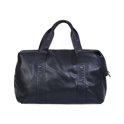 Bolso Maternal Mommy Bag Cuero vegano Negro