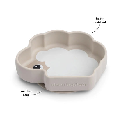 Bowl de silicona con succión Oveja Arena