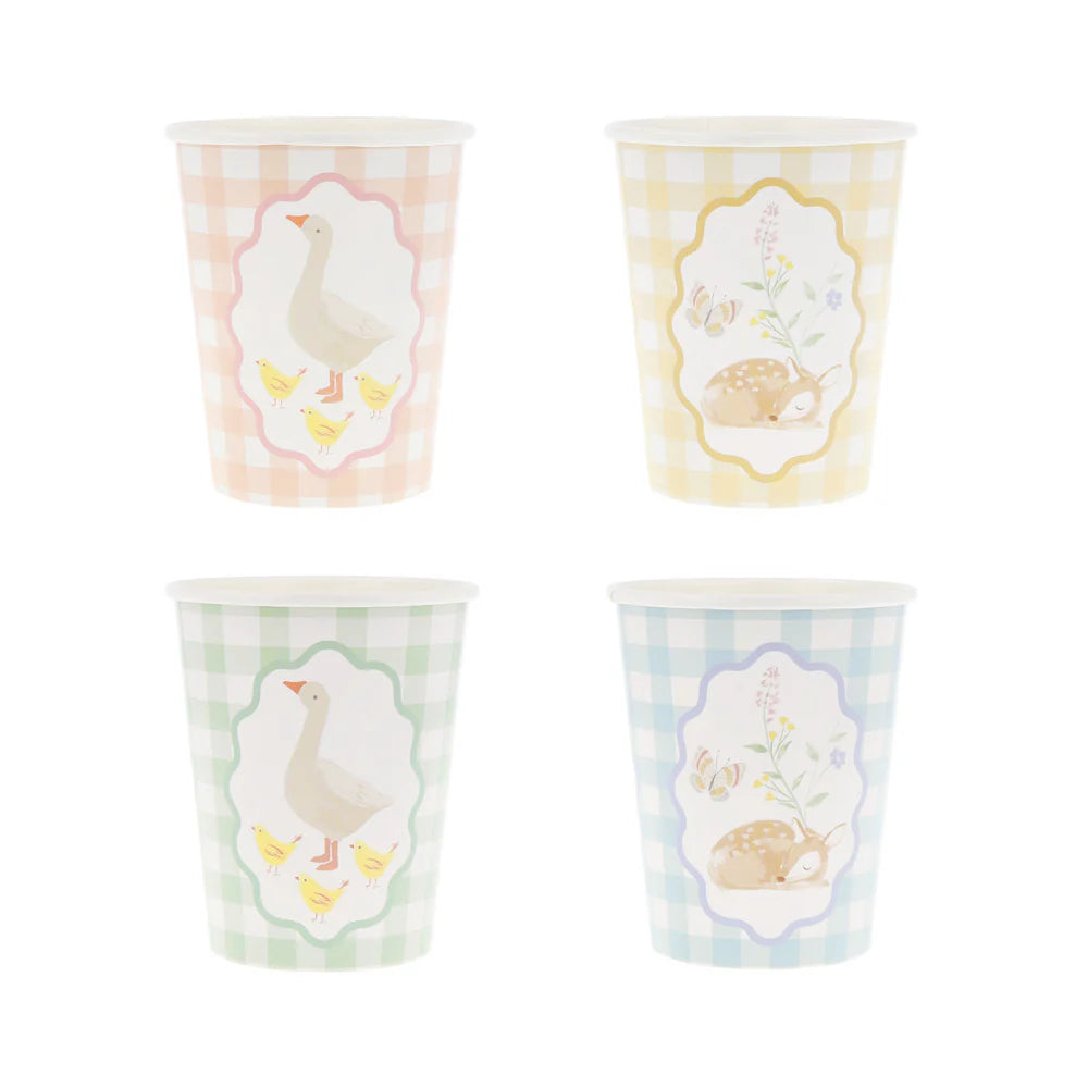 Vasos pequeños animales