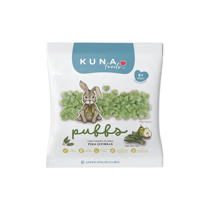 Puffs Pera Espinaca