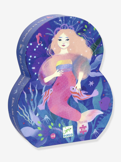 Puzzle Ella, la sirena 36 piezas
