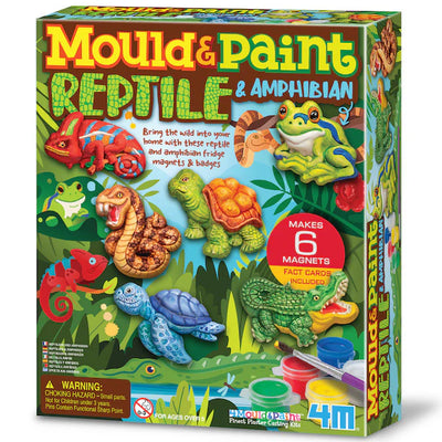 Moldea y Pinta Reptiles Y Anfibios