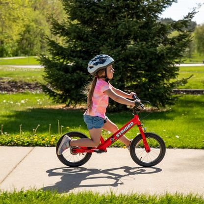 Bicicleta Strider Aro 14X Freno Manual Roja