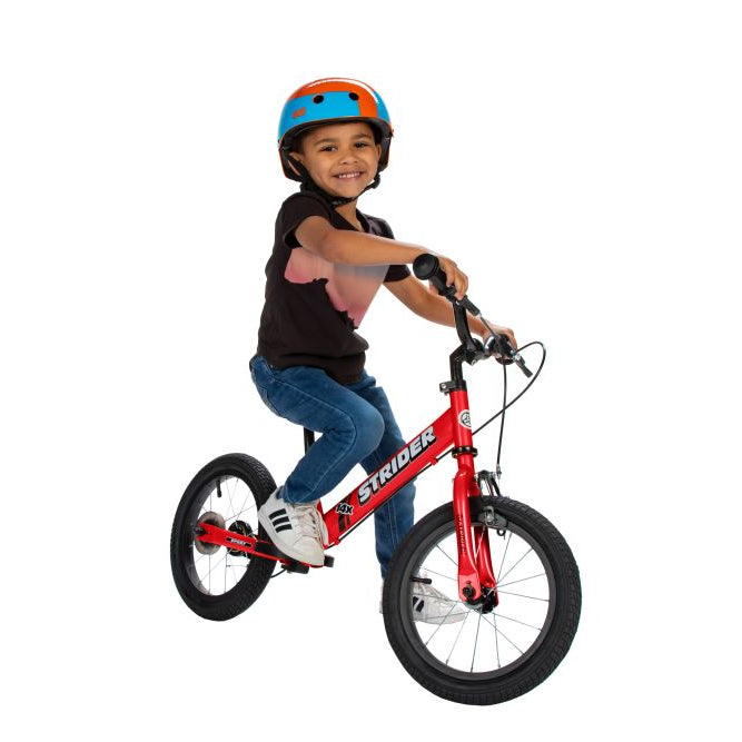 Bicicleta Strider Aro 14X Freno Manual Roja