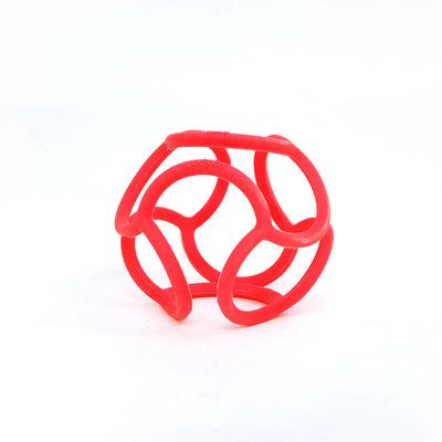 Bolli, Juguete Mordedor Sensorial Silicona Rojo