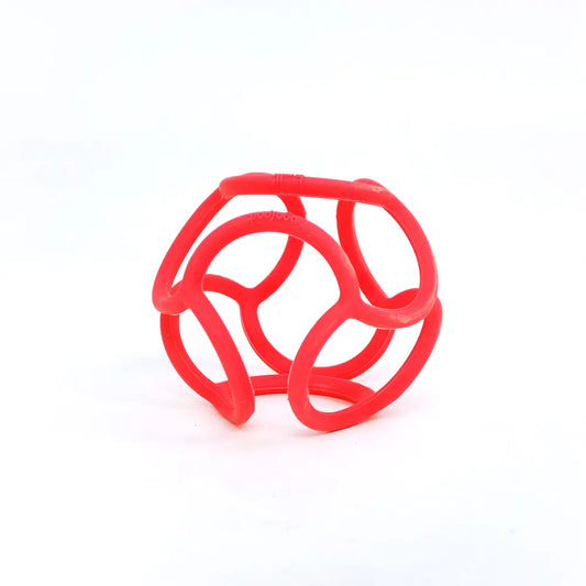 Bolli, Juguete Mordedor Sensorial Silicona Rojo