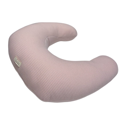 Cojín lactancia y juego Rosa Waffle