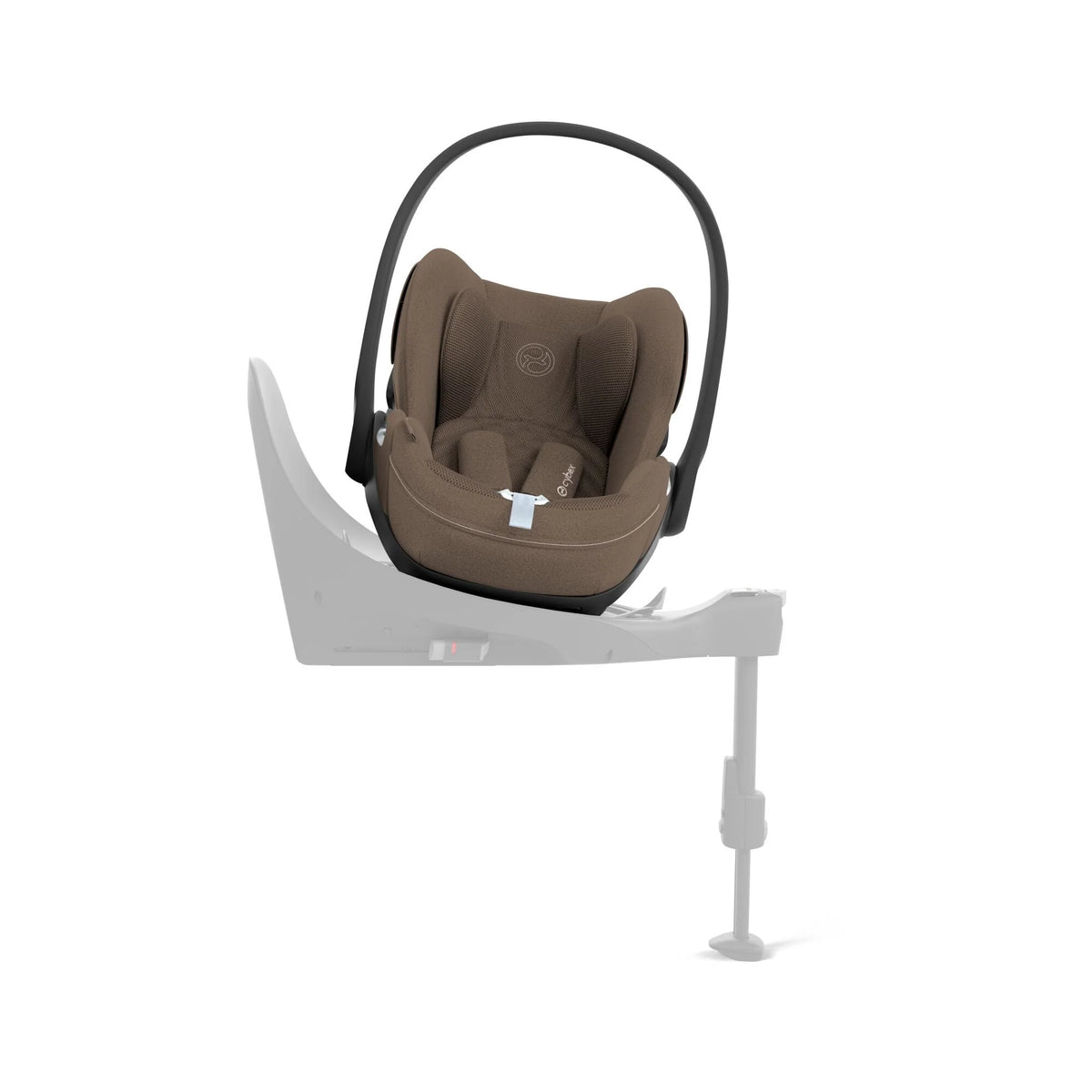Silla Nido Cloud T + Base Giratoria T i-Size Coconut Brown plus