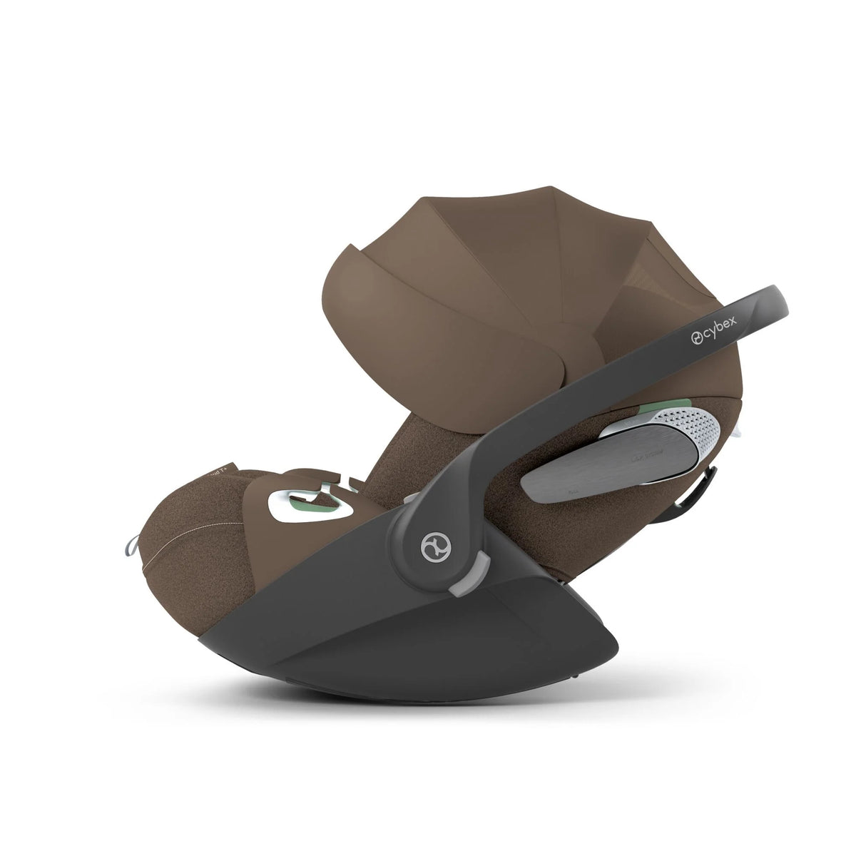 Silla Nido Cloud T + Base Giratoria T i-Size Coconut Brown plus