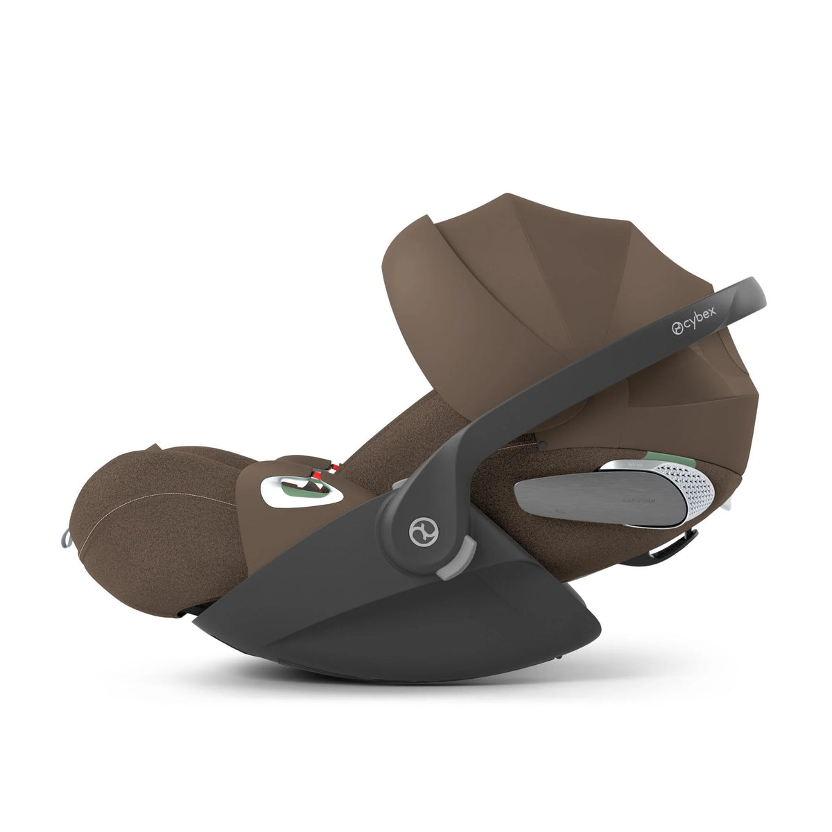 Silla Nido Cloud T + Base Giratoria T i-Size Coconut Brown plus