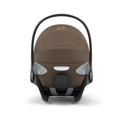 Silla Nido Cloud T + Base Giratoria T i-Size Coconut Brown plus