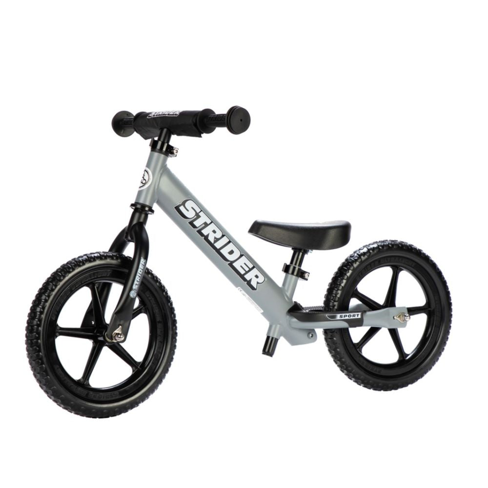 Bicicleta Equilibrio Strider Aro 12 Sport Gris