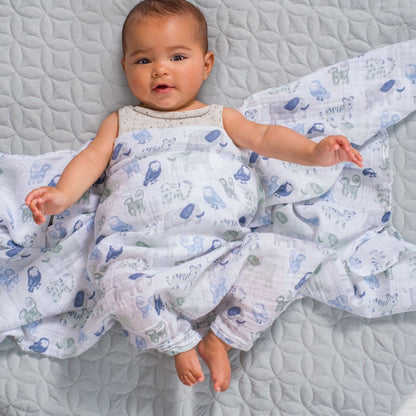 Pack De 2 Tuto Swaddle De Muselina Time to dream