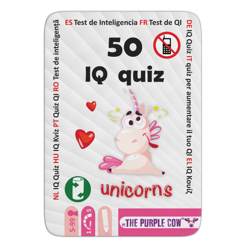 Juego Test de Inteligencia Unicornio