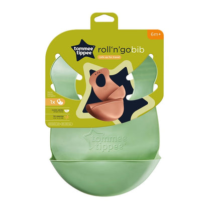 Babero silicona Roll’n Go Verde Claro