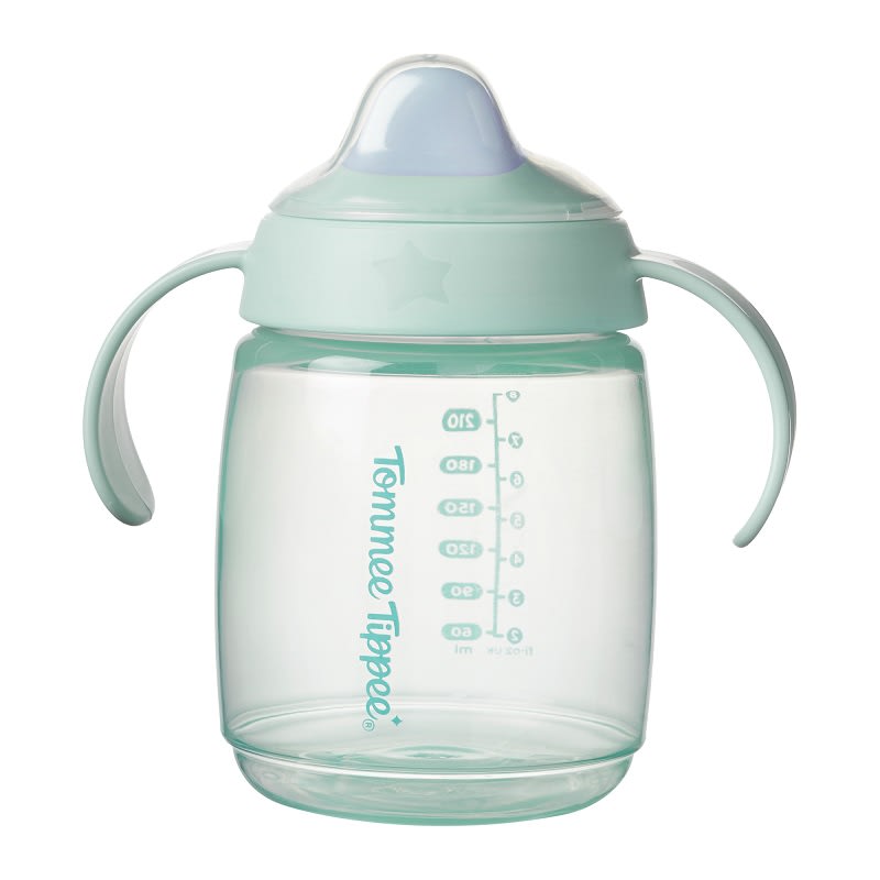 Vaso antiderrame boquilla blanda Spout Verde
