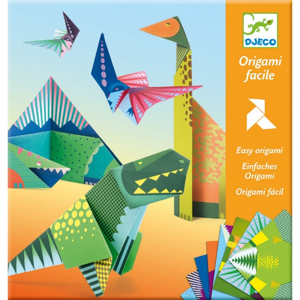 Juego Origami Dinosaurios