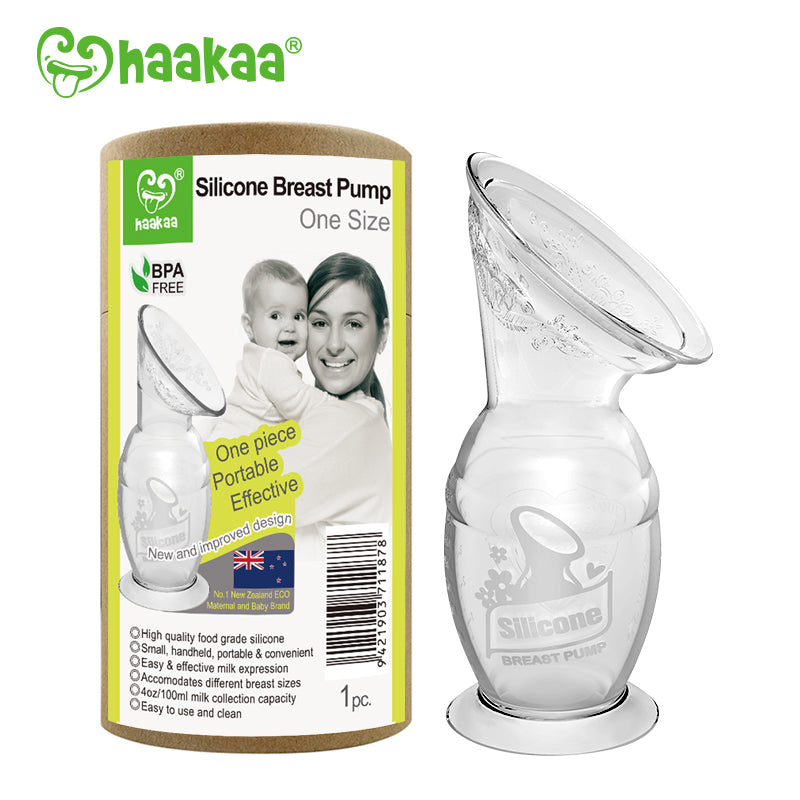 Recolector de leche materna Haakaa Pack Extractor/Mamadera — Happy Mom Chile
