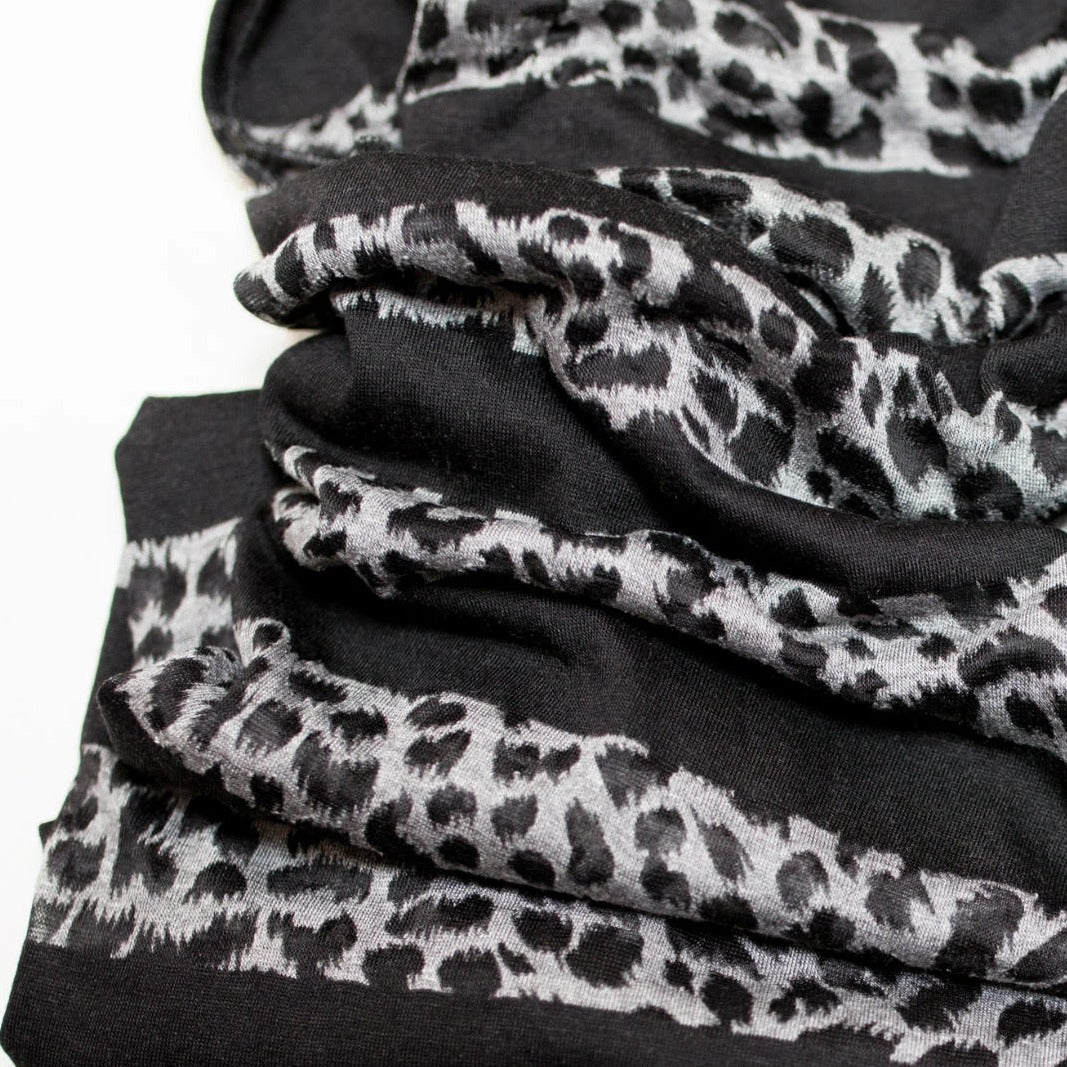 Pañuelo De Lactancia Animal negro