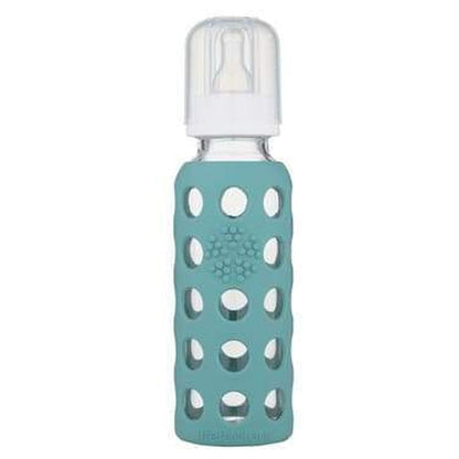 Mamadera De Vidrio Con Funda De Silicona (250 ml) Kale