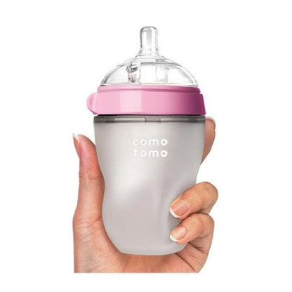 Mamadera Como Tomo 250 ml Rosada