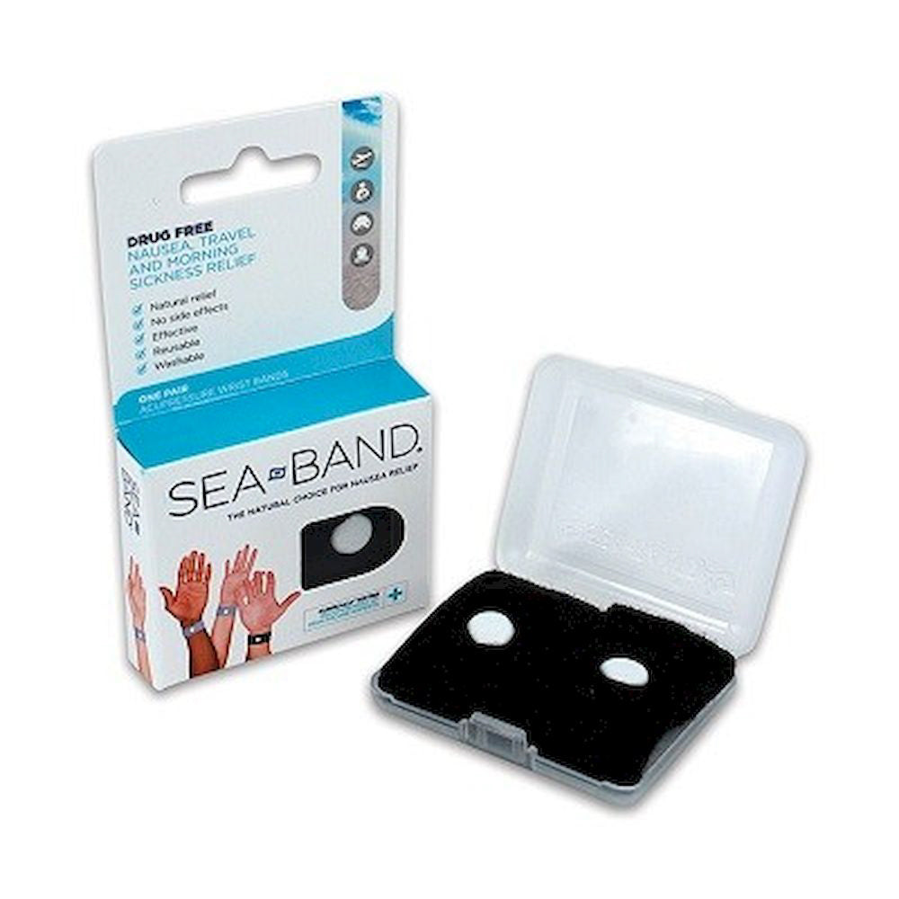 Pulseras Anti Mareo Sea Band Adulto Negro