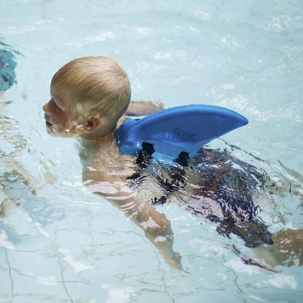 Flotador SwimFin Tiburón Azul