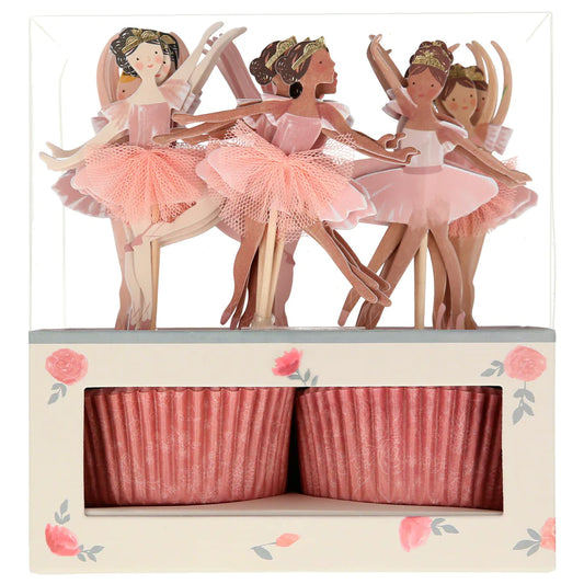 Kit para cupcakes - balarinas de ballet