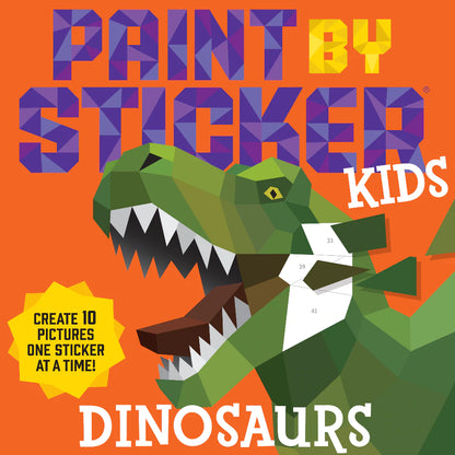 Paint by Stickers Dinosaurios