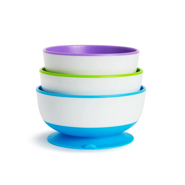 Set de 3 bowls con antideslizante