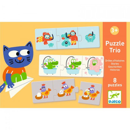 Puzzle Trío Educativo Stories