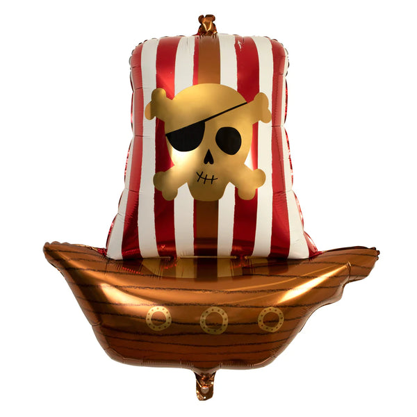 Globo con forma de barco pirata